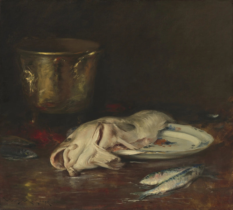 イギリスのタラ - ウィリアム・メリット・チェイス

Source:
Une morue anglaise - William Merritt Chase