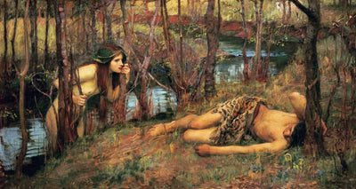 Reproduction du tableau « Une Naïade - John William Waterhouse » par Alpha Reproduction en peinture à l’huile