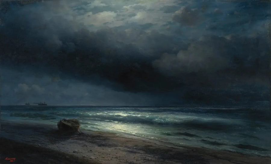 月光の夜の海 - イヴァン・アイヴァゾフスキー

Source:
Une nuit au clair de lune en mer - Ivan Aïvazovski