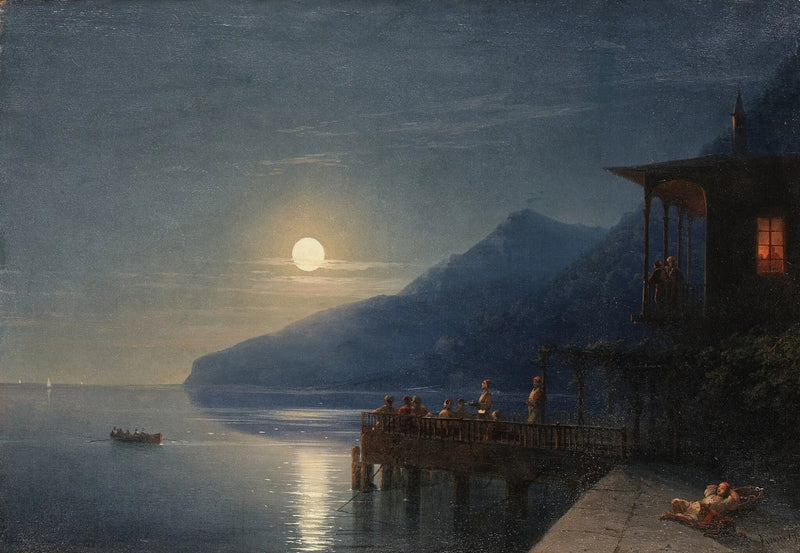 クリミア海岸の月光の夜 - イワン・アイヴァゾフスキー

Source:
Une nuit au clair de lune sur la côte de Crimée - Ivan Aïvazovski