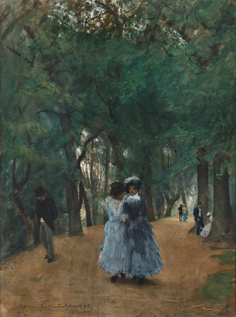 公園の散歩 - アンダース・ゾーン

Source:
Une promenade dans le parc - Anders Zorn