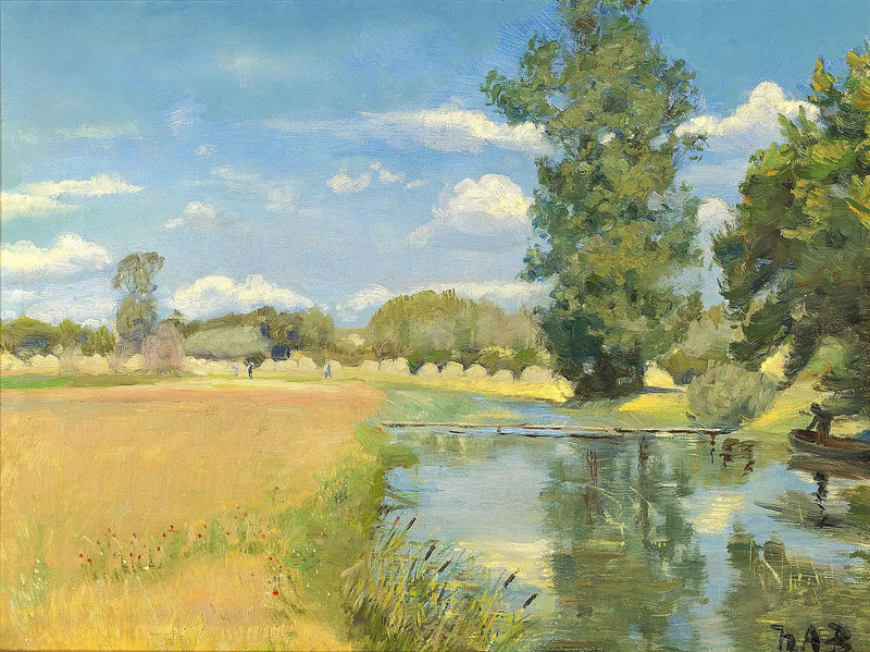 収穫の時期に風景を横切る川 - H. A. Brendekilde

Source:
Une rivière traversant un paysage au moment des récoltes. - H. A. Brendekilde