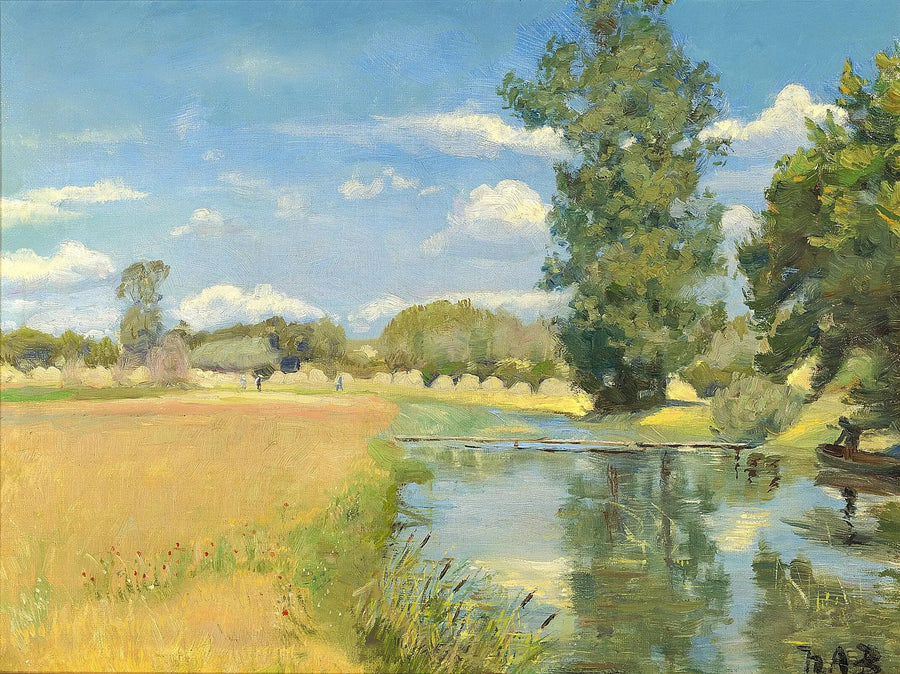 収穫の時期に風景を横切る川 - H. A. Brendekilde

Source:
Une rivière traversant un paysage au moment des récoltes. - H. A. Brendekilde