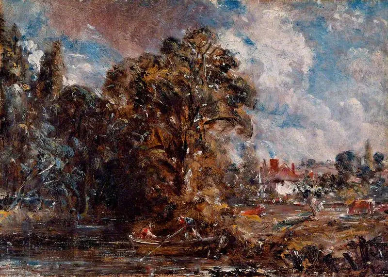 水辺の農場と川の風景 - ジョン・コンスタブル

Source:
Une scène de rivière avec une ferme au bord de l'eau - John Constable