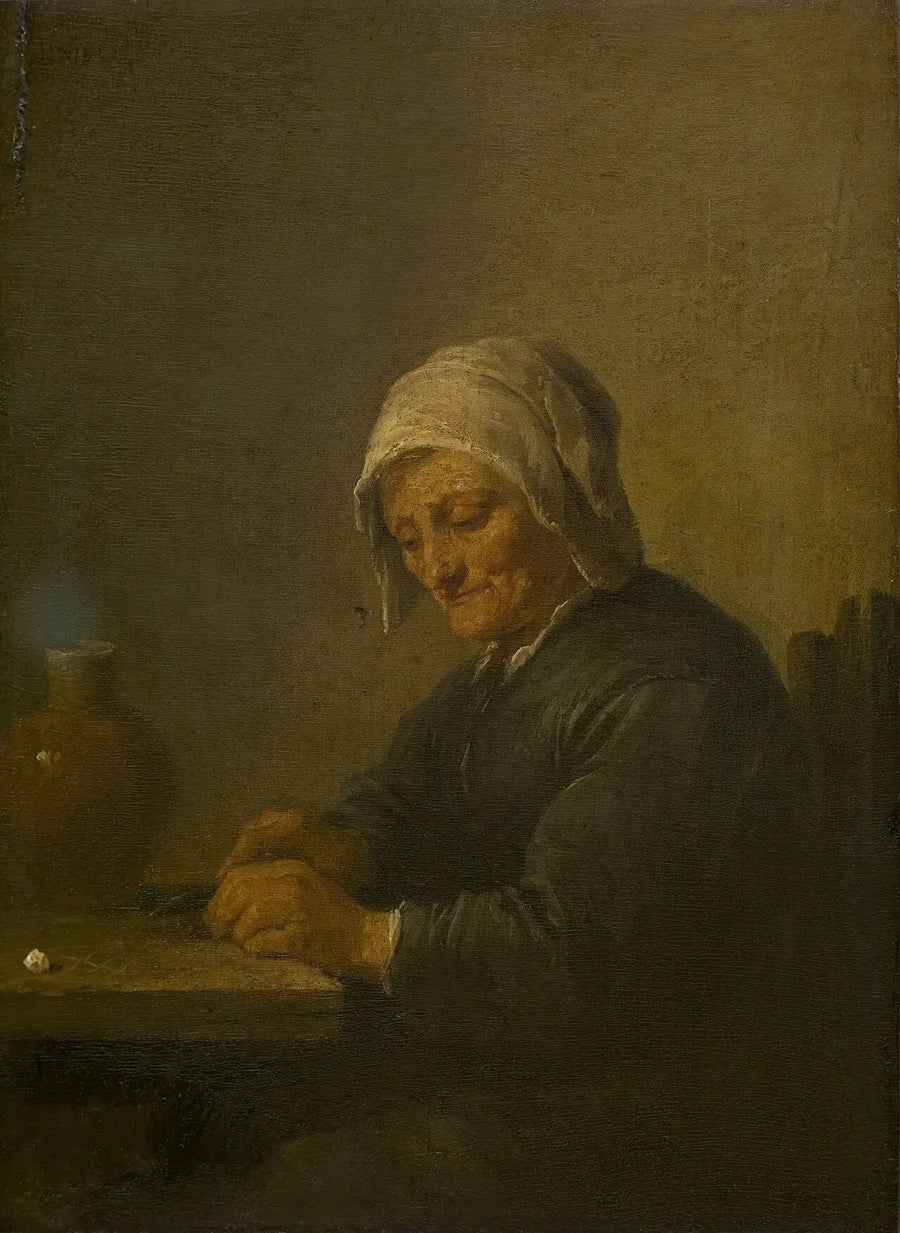 古い女性がタバコを切っている - デイヴィッド・テニエール・ル・ジュヌ

Source:
Une vieille femme coupant du tabac - David Teniers le Jeune