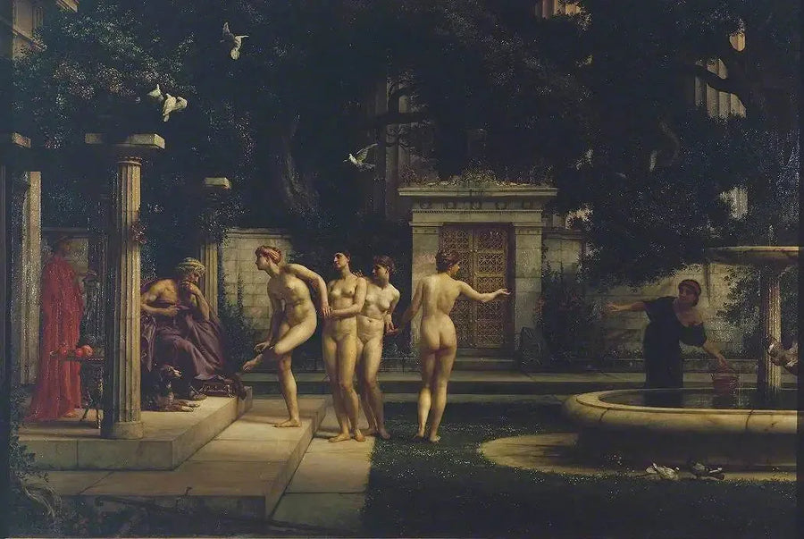 エスキュラープを訪れる - エドワード・ポインター

Source:
Une visite à Esculape - Edward Poynter
