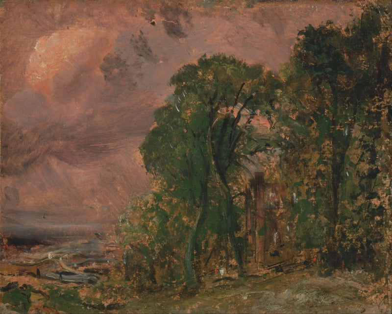 ハムステッドの嵐の天気の眺め - ジョン・コンスタブル

Source:
Une vue à Hampstead par temps orageux - John Constable