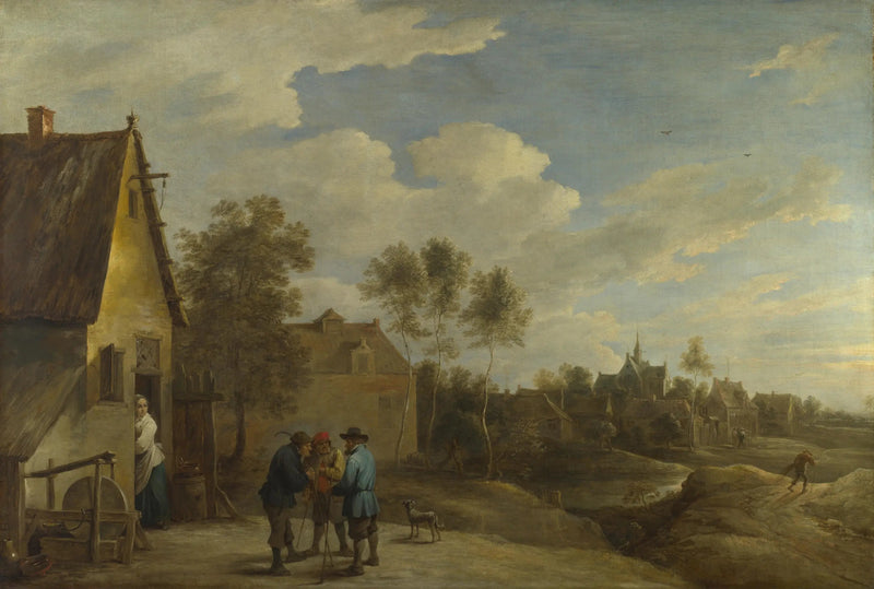 村の眺め - デイヴィッド・テニエール・ル・ジュヌ

Source:
Une vue d'un village - David Teniers le Jeune