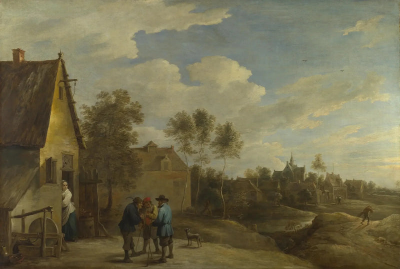 村の眺め - デイヴィッド・テニエール・ル・ジュヌ

Source:
Une vue d'un village - David Teniers le Jeune