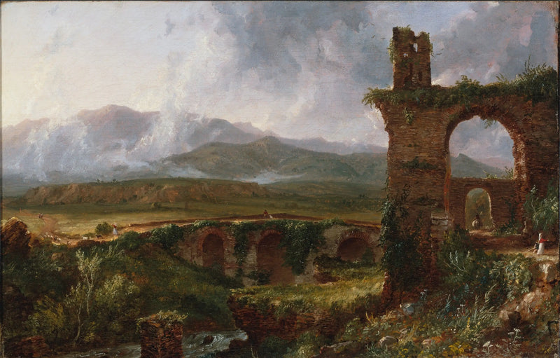 ティヴォリ近くの眺め（朝） - トーマス・コール

Source:
Une vue près de Tivoli (matin) - Thomas Cole