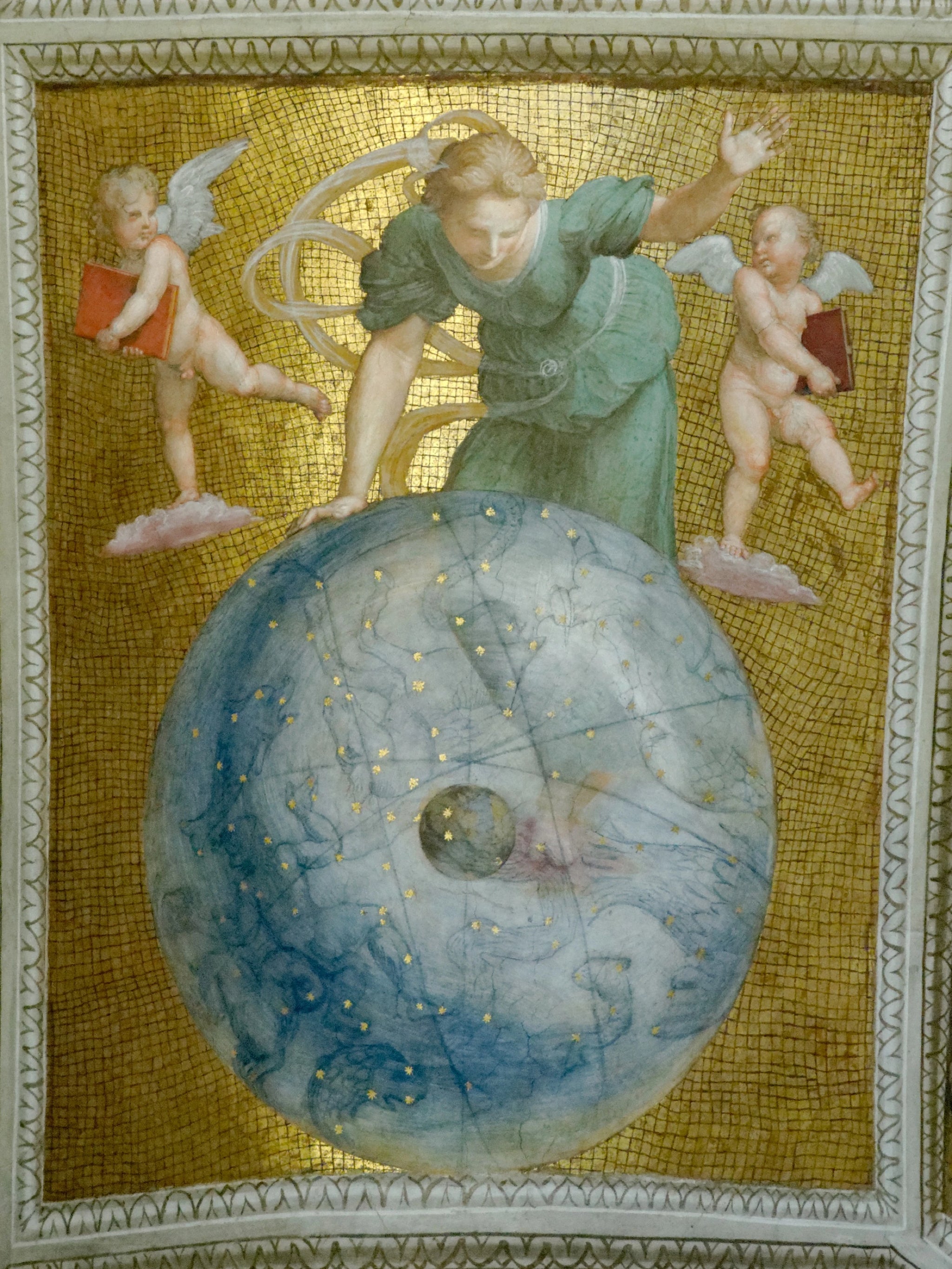 Astronomie - Raphaël Sanzio - Réproduction huile sur toile