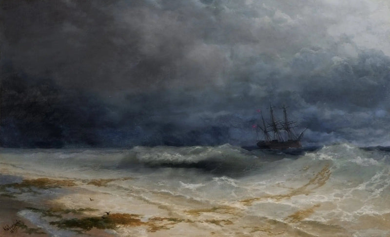 ヴァーグ・デフェルタント - イヴァン・アイヴァゾフスキー

Source:
Vague déferlante - Ivan Aïvazovski