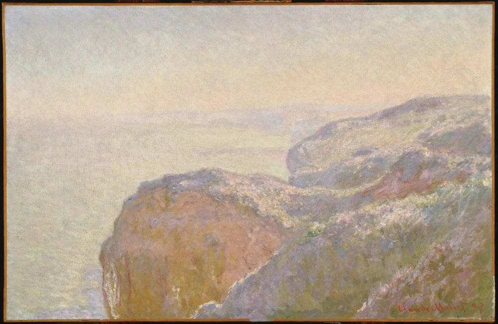Val-Saint-Nicolas, près de Dieppe (matin) - Claude Monet image 1 reproduction de peinture à l’huile
