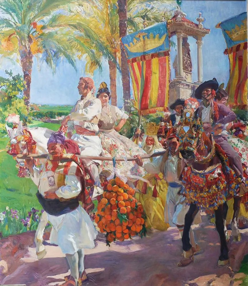 Valence - Joaquín Sorolla image 1 tableau peint à l’huile sur toile