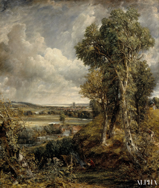 Vallée de Dedham - John Constable - Reproductions de tableaux et peintures haut de gamme