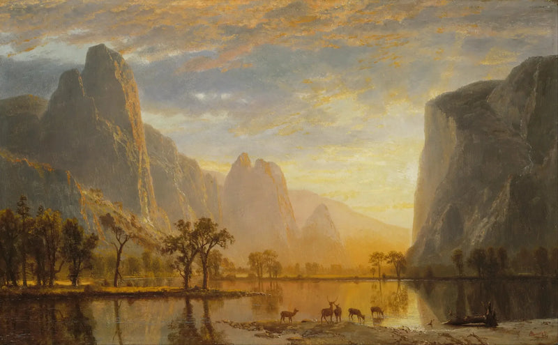 ヨセミテ渓谷 - アルバート・ビアシュタット

Source:
Vallée de Yosemite - Albert Bierstadt