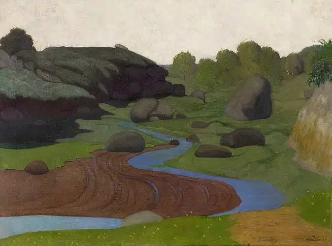 ヴァロン・ブレトン、トロイエール - フェリックス・ヴァロトン

Source:
Vallon breton, Troieras - Félix Vallotton