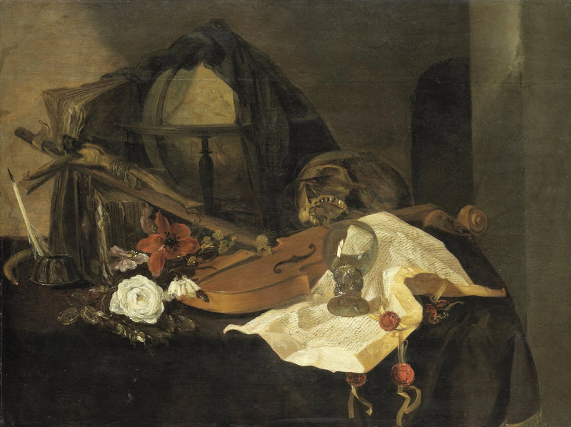 Vanité nature morte - Jacques de Claeuw