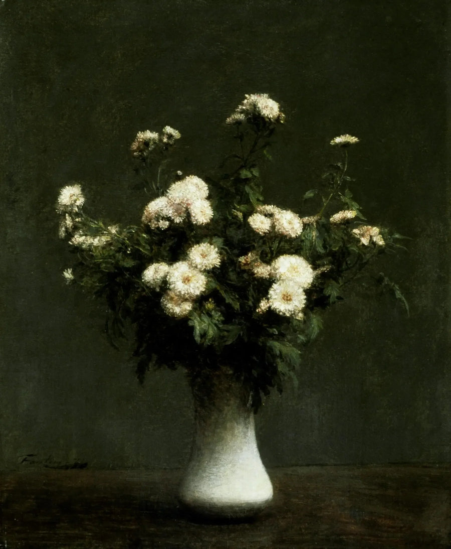 菊の花瓶 - アンリ・ファンタン＝ラトゥール

Source:
Vase de chrysanthèmes - Henri Fantin-Latour