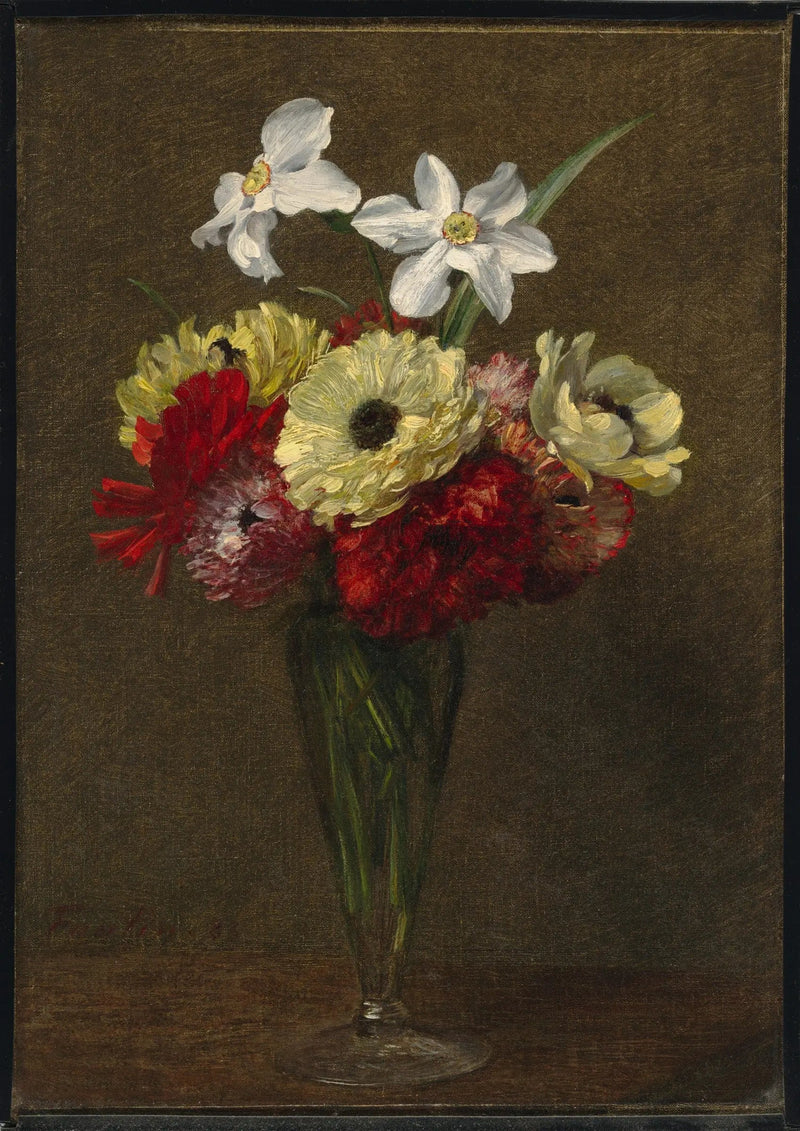 花の花瓶 - アンリ・ファンタン＝ラトゥール

Source:
Vase de fleurs - Henri Fantin-Latour