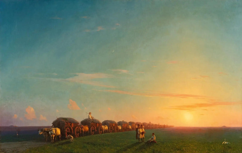 広大な風景と入植者たち - イワン・アイヴァゾフスキー

Source:
Vaste paysage avec des colons - Ivan Aïvazovski