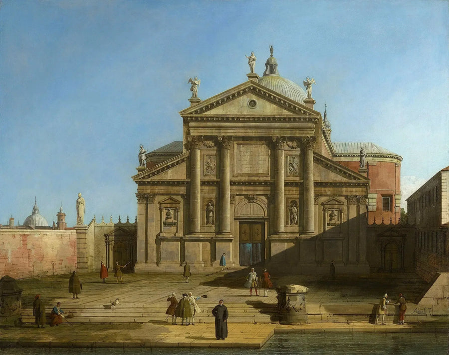 ヴェネツィア：サン・ジョルジョ・マッジョーレのカプリッチョ - カナレット

Source:
Venise : Capriccio de San Giorgio Maggiore - Canaletto