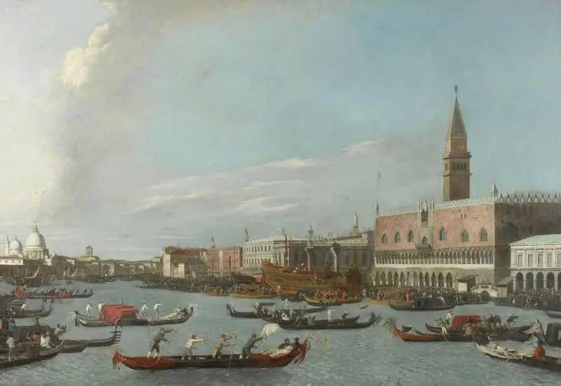 ヴェネツィア、ブチントーロが昇天祭の日にモロに戻る - カナレット

Source:
Venise, le Bucintoro revient au Molo le jour de l'Ascension - Canaletto