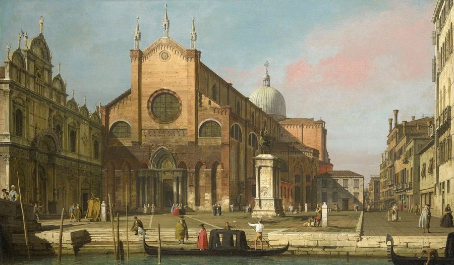 ヴェネツィア：サン・ジョヴァンニ・エ・パオロ広場 - カナレット

Source:
Venise : le campo SS. Giovanni et Paolo - Canaletto