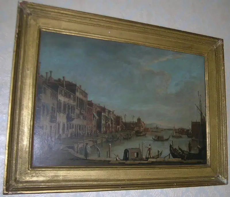 ヴェネツィア：サンタ キアラ運河からラグーンへの眺め - カナレット

Source:
Venise : le canal de Santa Chiara vers la lagune - Canaletto