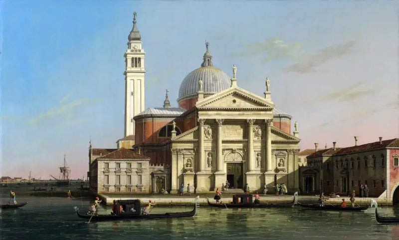 ヴェネツィア：サンジョルジョマッジョーレ教会 - カナレット

Source:
Venise : l'église de San Giorgio Maggiore - Canaletto