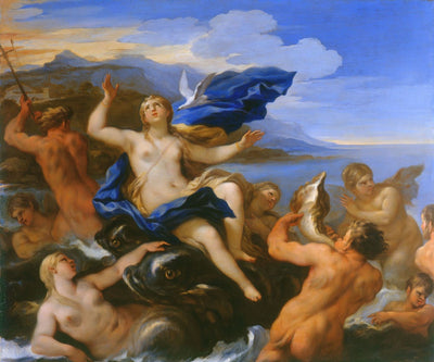Vénus apprend la détresse de Cupidon - Luca Giordano - Alpha Reproduction