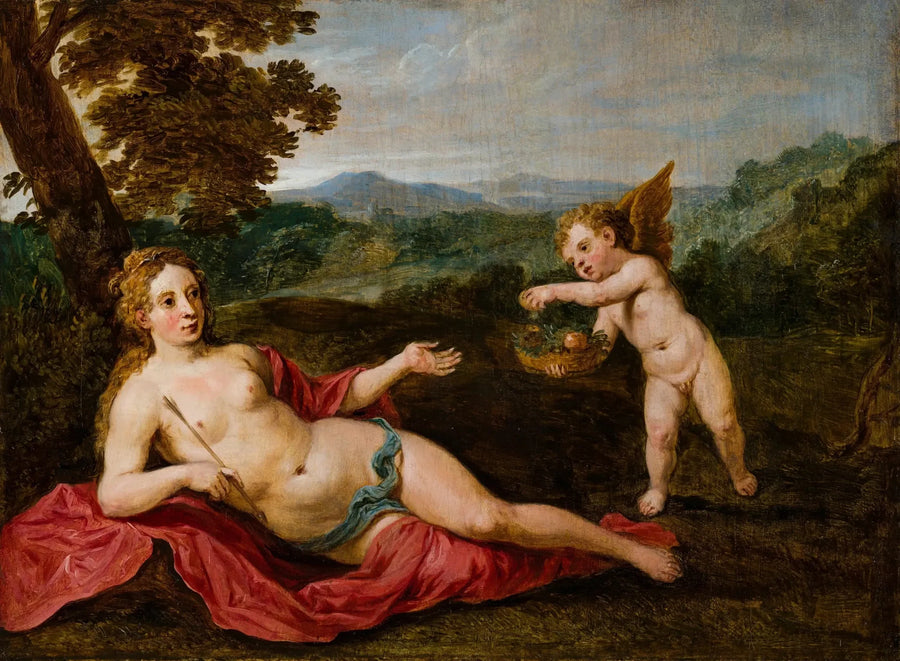 ヴィーナスとキューピッド - デイヴィッド・テニエール・ル・ジュヌ

Source:
Vénus avec Cupidon - David Teniers le Jeune