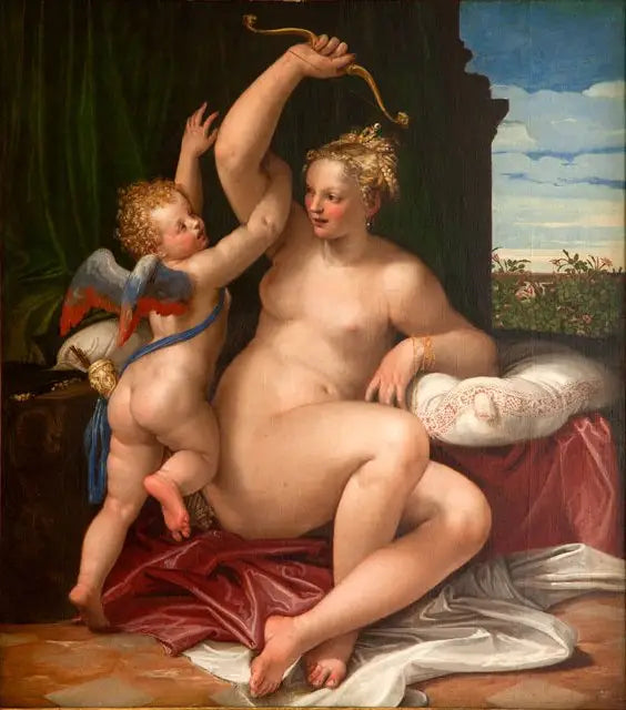 Vénus désarmant Cupidon - Paul Véronèse - Alpha Reproduction