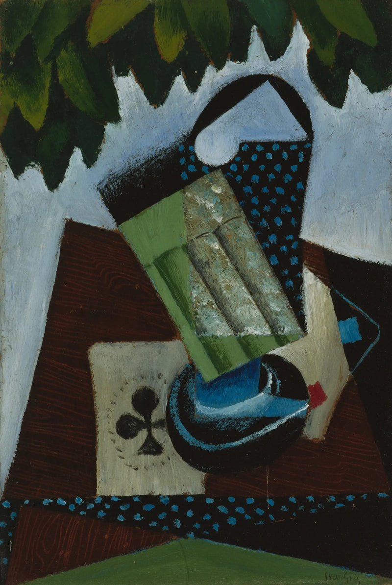 ガラスとトランプカード - フアン・グリス

Source:
Verre et cartes à jouer - Juan Gris