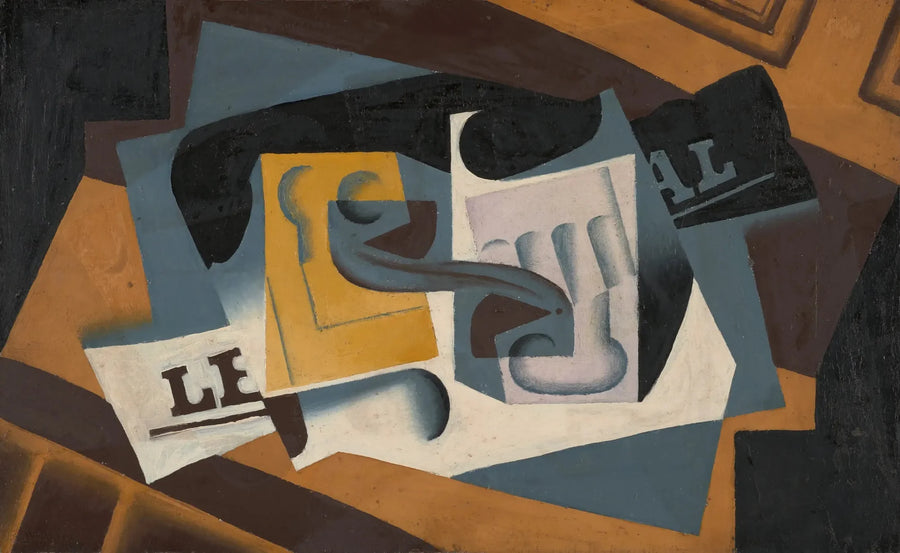 ガラスと新聞 - フアン・グリス

Source:
Verre et journal - Juan Gris