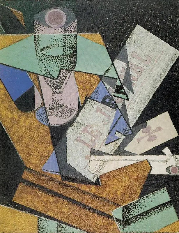 ガラスと新聞 - フアン・グリス

Source:
Verre et Journal - Juan Gris