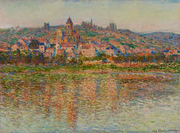 Vétheuil en été - Claude Monet image 1 copie peinte à la main à l’huile