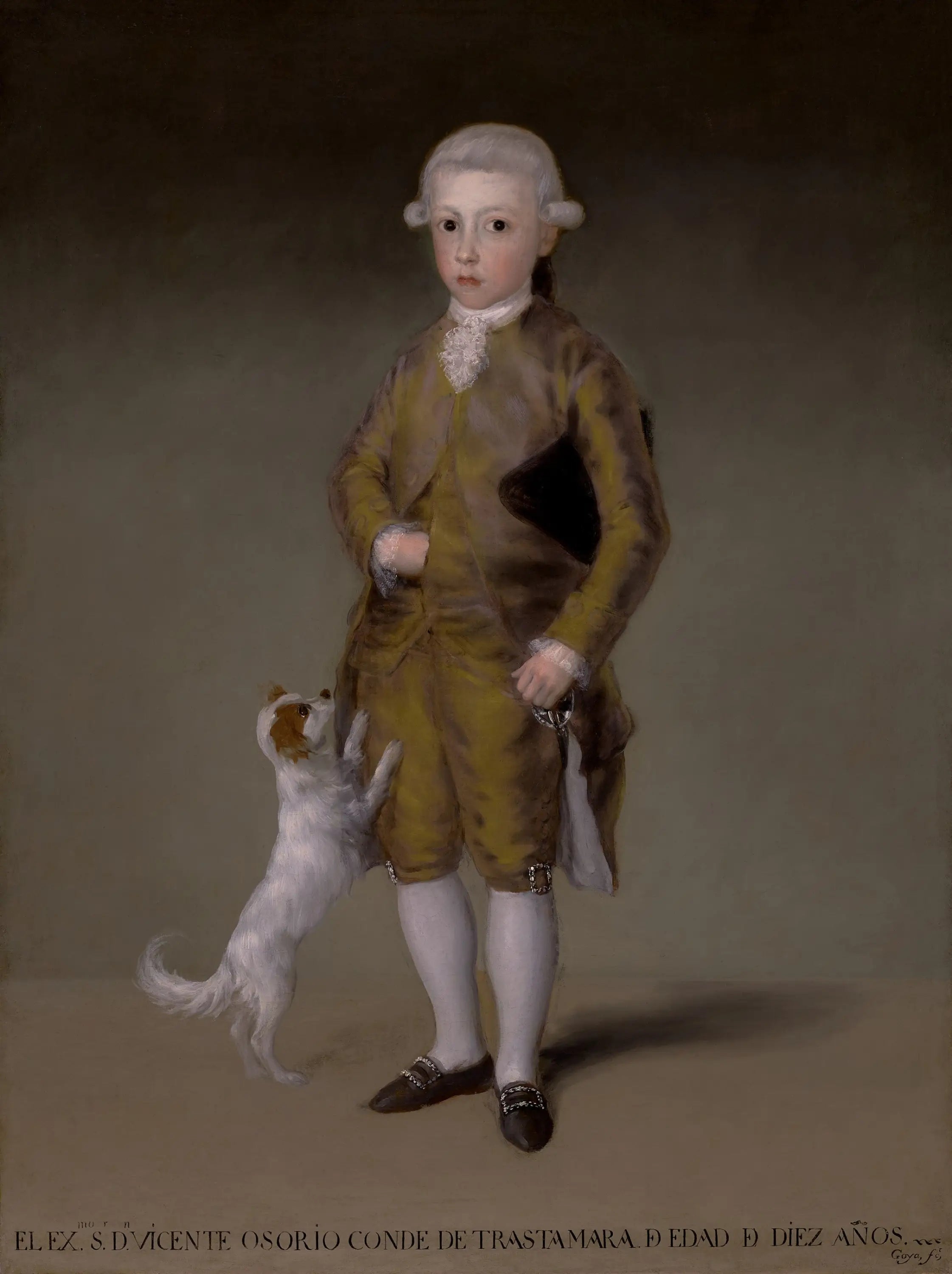 Vicente Osorio de Moscoso, hrabia Trastamara - Francisco de Goya image 1 tableau peint à l’huile sur toile
