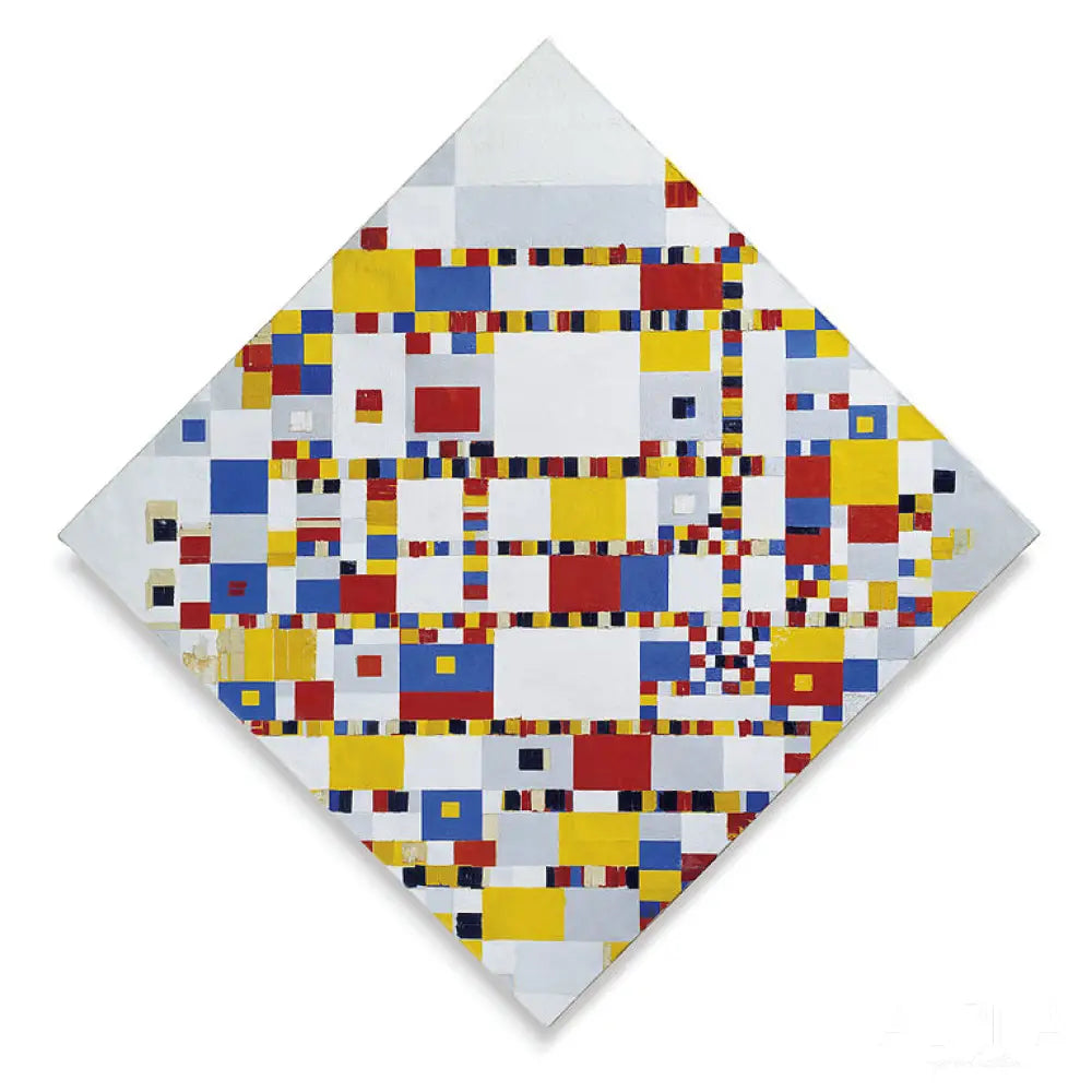 Victoire Boogie-Woogie - Mondrian - Reproductions de tableaux et peintures haut de gamme