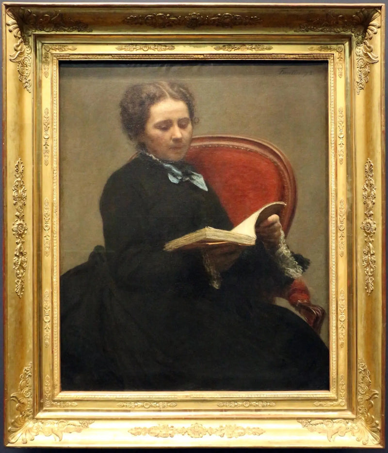 ビクトリア・デュブルール - アンリ・ファンタン＝ラトゥール

Source:
Victoria Dubourg - Henri Fantin-Latour