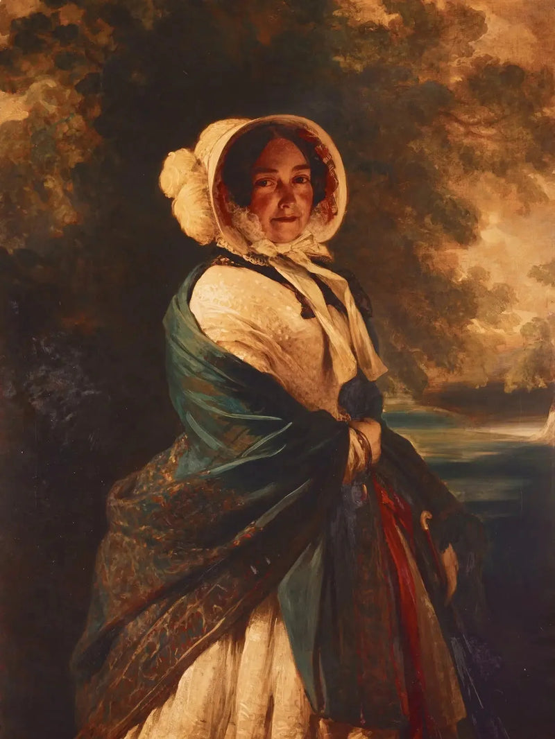 ビクトリア、ケント公爵夫人（1786-1861） - フランツ・ザヴェル・ウィンターハルター

Source:
Victoria, duchesse de Kent (1786-1861) - Franz Xaver Winterhalter