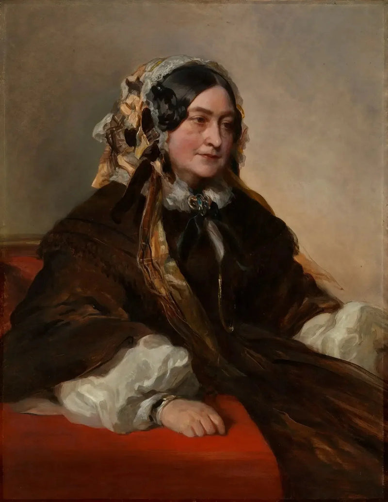 ビクトリア、ケント公爵夫人（1786-1861） - フランツ・ザーヴァー・ウィンターハルター

Source:
Victoria, duchesse de Kent (1786-1861) - Franz Xaver Winterhalter