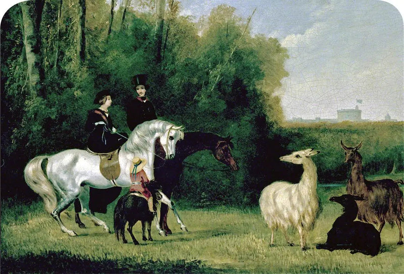 ウィンザー公園のヴィクトリアとアルバート - ジョン・フレデリック・ヘリング Sr.  

Source:
Victoria et Albert dans le parc de Windsor - John Frederick Herring, Sr.