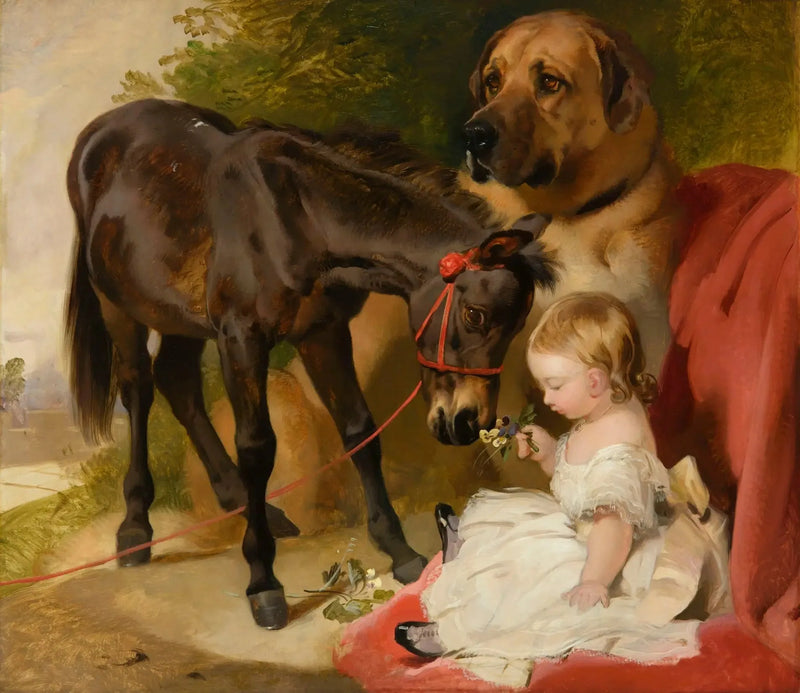 ビクトリア、ロイヤルプリンセス、ポニーとともに - エドウィン・ヘンリー・ランディー

Source:
Victoria, princesse royale, avec un poney - Edwin Henry Landseer