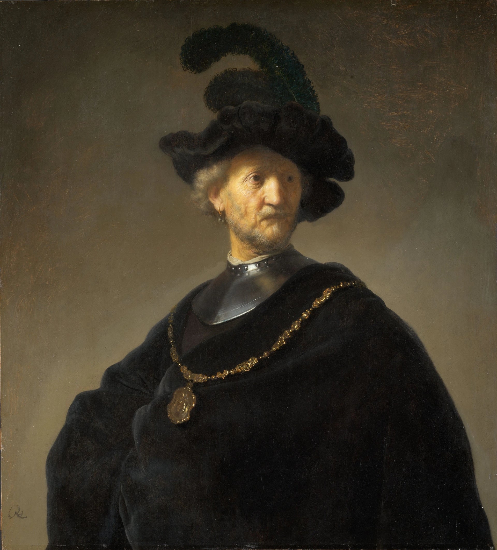 Vieil Homme à la chaîne d’or — Rembrandt