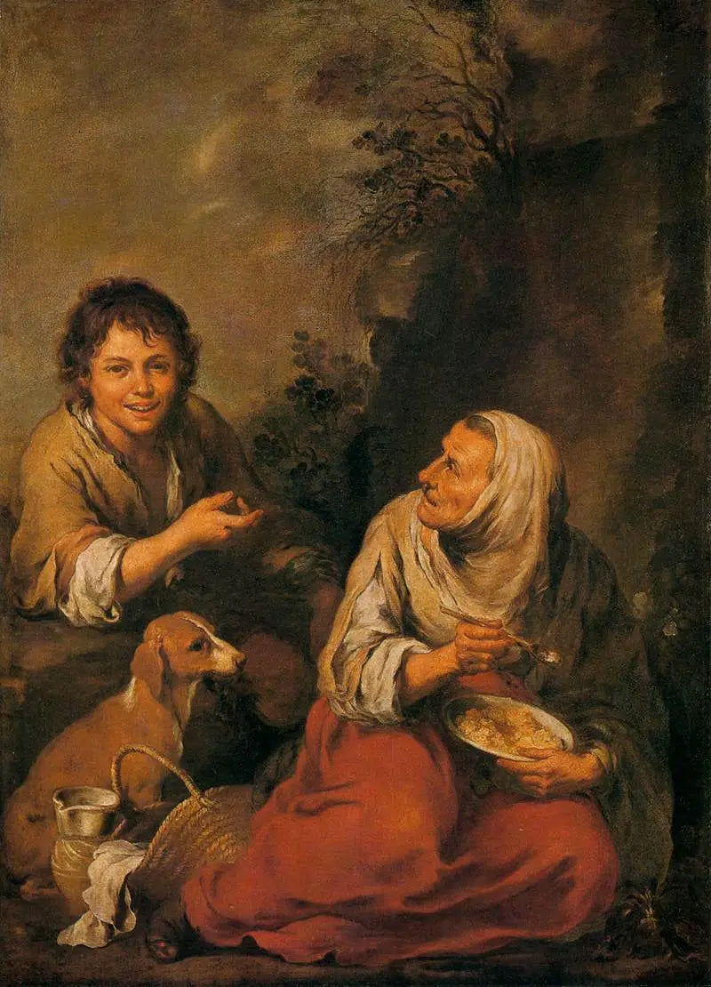 老婦人と少年 - バルトロメ・エステバン・ムリリョ

Source:
Vieille femme et garçon - Bartolomé Esteban Murillo
