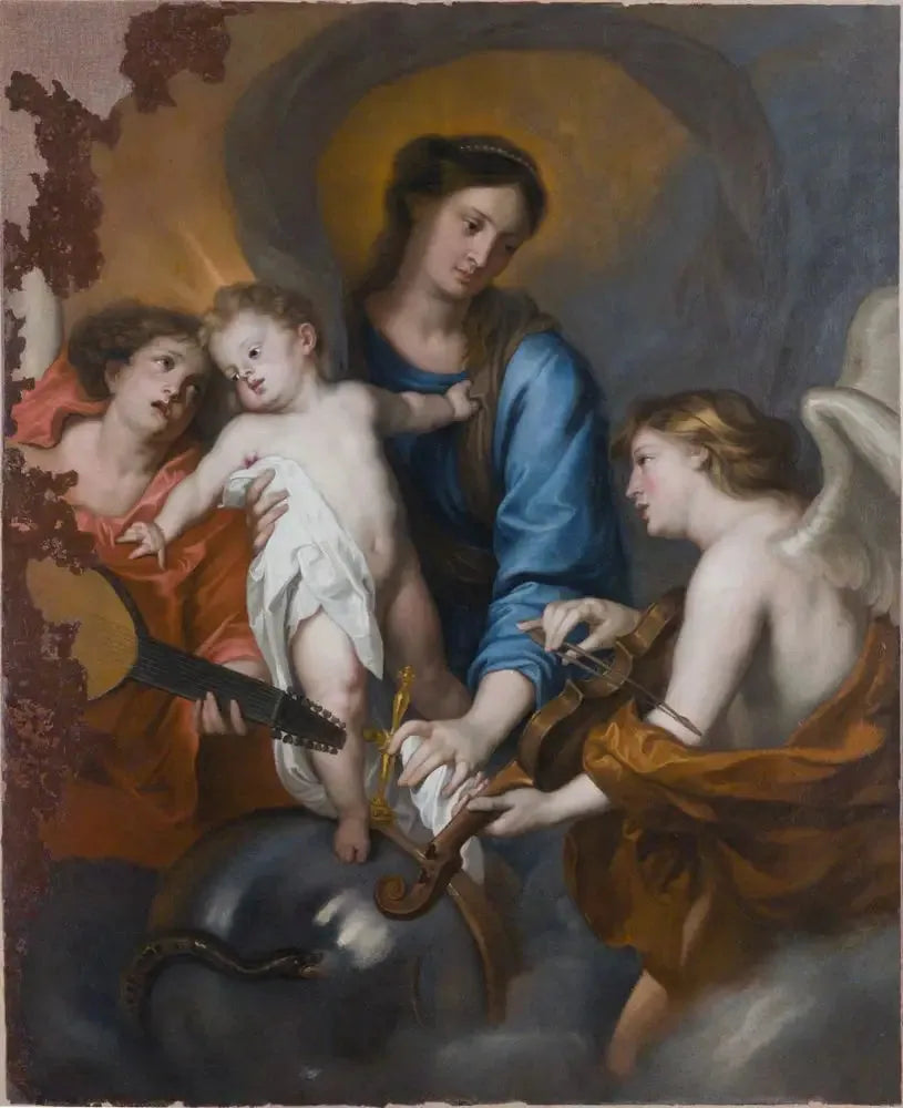 天使を伴う幼いキリストと聖母マリア - アントワーヌ・ヴァン・ダイク

Source:
Vierge à l'Enfant avec des anges - Antoine van Dyck