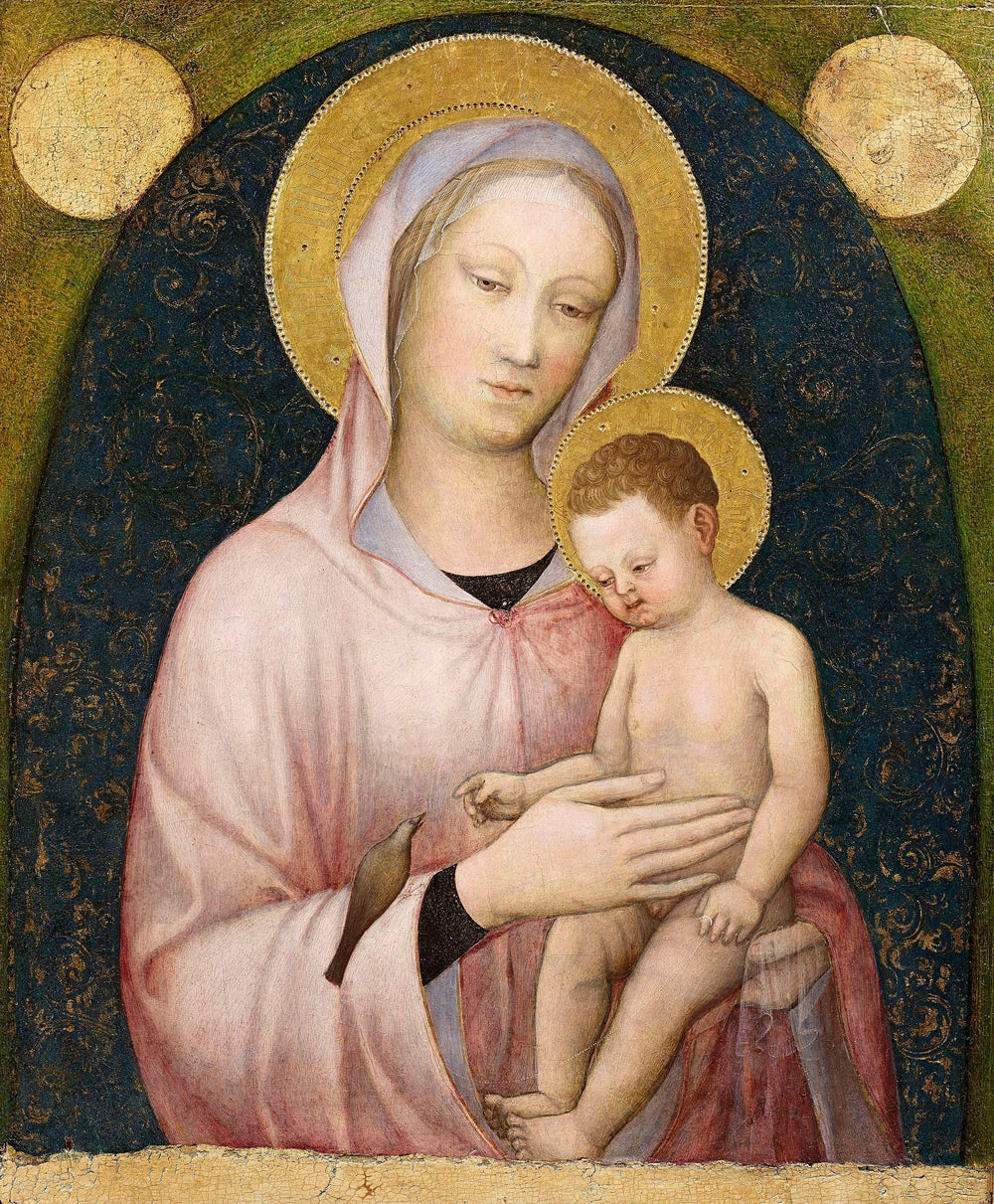 Vierge à l'Enfant - Iacopo Bellini image 1 copie de tableau peinte à la main