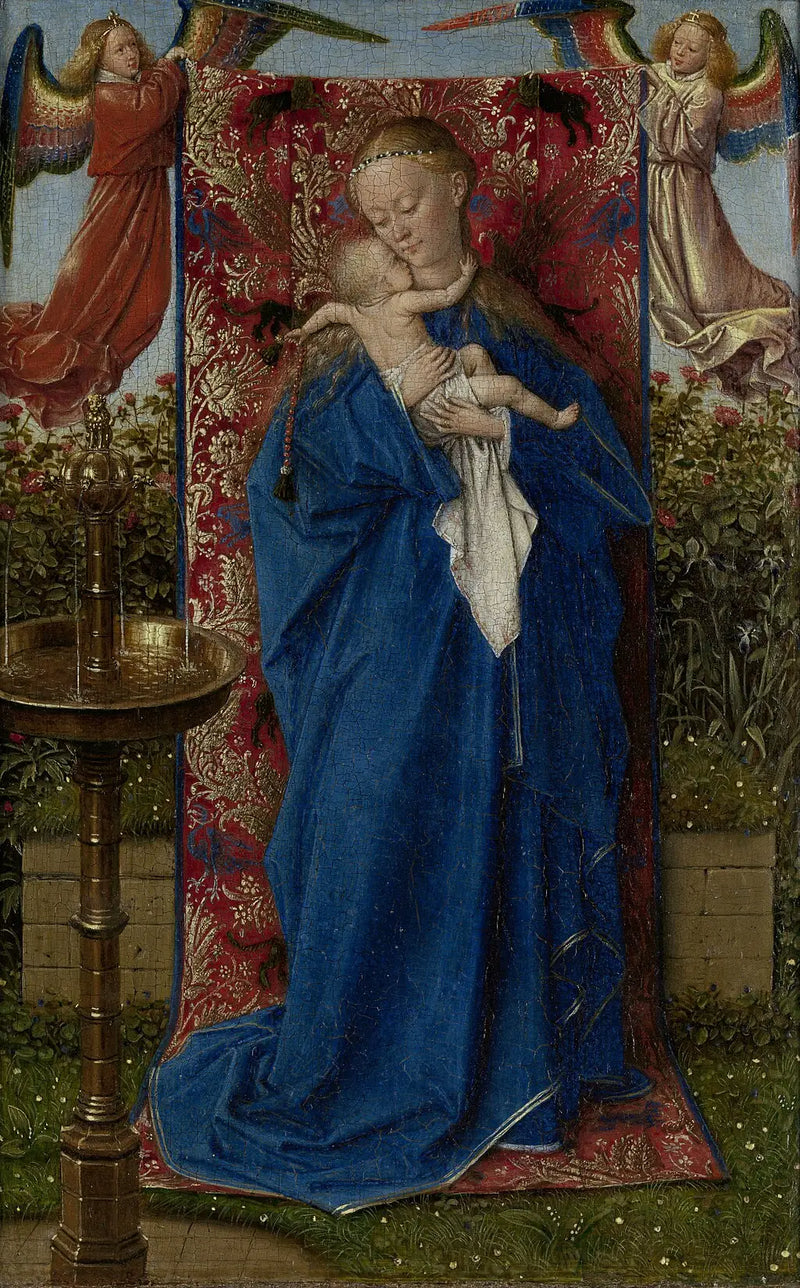 泉の聖母 - ヤン・ヴァン・アイク

Source:
Vierge à la fontaine - Jan van Eyck