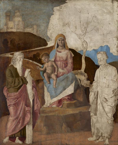 Vierge à l’Enfant avec saint André et saint Pierre - Cima da Conegliano - Alpha Reproduction